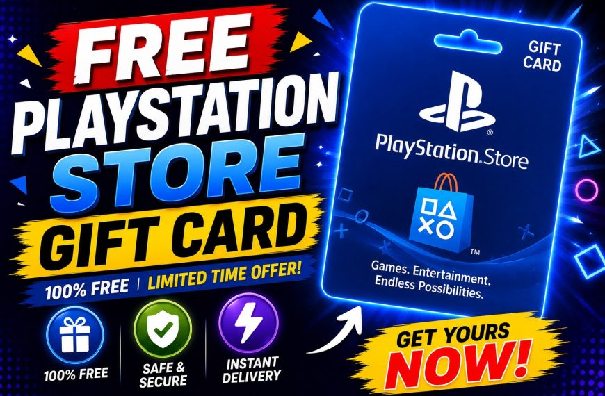 Free PlayStation Store Gift Card