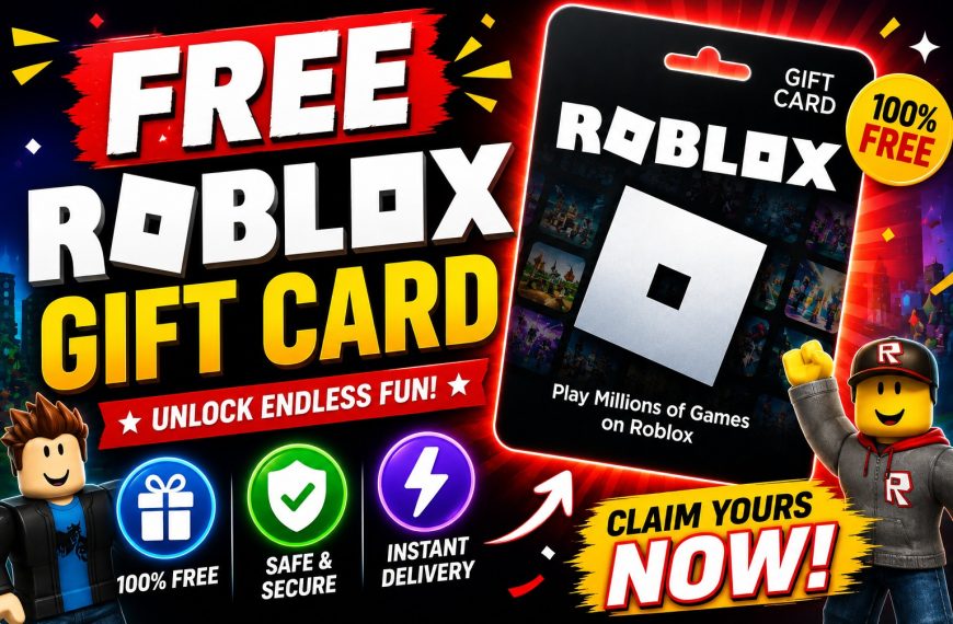 Free Roblox Gift Card