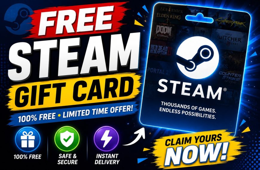 Free Steam Gift Card